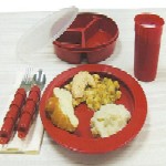 Redware Dinnerware Set  Deluxe MA74538A